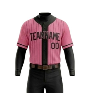 Ensemble maillot et pantalon de baseball respirant et à séchage rapide, sublimation personnalisée, vêtements de sport d'équipe - Product Image 3