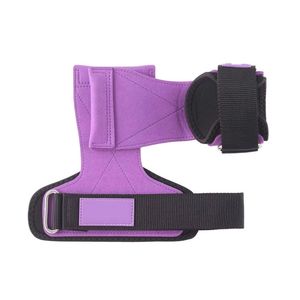 Guantes de gimnasio de gamuza con 2 orificios, protector de palma para levantamiento de pesas y gimnasia, para entrenamiento, protección de manos, duraderos, color personalizado de fábrica - Product Image 5