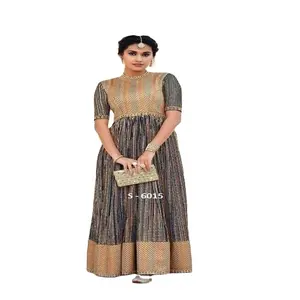Hot Selling Style Long Cotton Women Salwar Kameez For Party And Wedding Wear At Wholesale Price From Indian For Exporter
