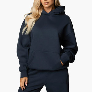 Sweat à capuche rayé pour femme, personnalisable avec logo, performance athlétique, vêtement de sport professionnel pour la gym et l'entraînement, Nouveauté 2026 - Product Image 2