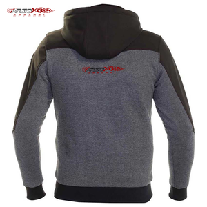Men's Motorcycle Protective Hoodie Aramid Fiber Impact Zones CE Armor Streetwear Wholesale Bulk Casual Riding - Product Image 5