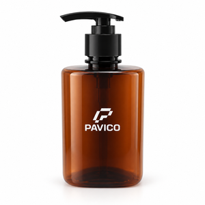 250ml Amber PET Oval Cosmetic <b>Pump</b> <b>Bottle</b> 28mm <b>Shampoo</b> Lotion Body Wash Personal Care Packaging OEM ODM Manufacturer Vietnam - Product Image 1