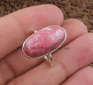 Bague Solitaire Classique Bohème Faite à la Main en Argent Sterling 925 avec Sertissage Bezel et Coupe Ovale Chevrolet, Certifiée pour Mariage et Fêtes - Product Image 2