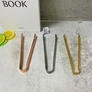 Pinzas para Cubitos de Hielo de Metal Pequeñas Personalizadas, Herramienta de Servicio de Acero Inoxidable para Bebidas, Agua, Café, Té, Cerveza, Cócteles en Casa, Club, Fiesta - Product Image 5