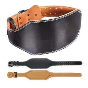Cinturón de Levantamiento de Pesas de Cuero Vacuno Personalizado, Cinturón de Soporte Lumbar para Gimnasio de Alta Resistencia, Cinturón de Levantamiento de Pesas de Cuero Vacuno Genuino - Product Image 1