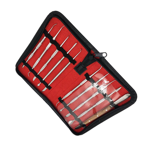 Kit de 10 outils de sculpture de cire dentaire en acier inoxydable – Instruments de laboratoire dentaire pour modelage de cire - Product Image 5