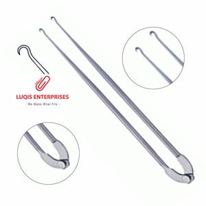 Humby Swivel Skin Hook 11.5cm 2 Prongs Instrument chirurgical en acier inoxydable réutilisable - Product Image 1