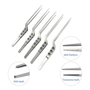 Jamso แหนบไมโครสำหรับการผ่าตัดในอุตสาหกรรมเครื่องมือที่มีการรับรอง CE Class I - Product Image 2