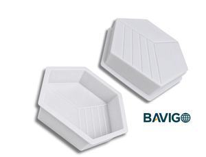 แม่พิมพ์พลาสติก PP จากโรงงาน BAVIGO สำหรับแผ่นปูพื้นคอนกรีตลายหกเหลี่ยม - Product Image 1