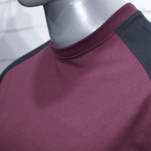 เสื้อยืดแขนราแกลนผ้าฝ้ายคุณภาพสูงสำหรับผู้ชาย รับทำแบรนด์ตามสั่ง - Product Image 4