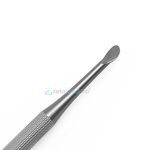 Pousse-cuticules professionnel en métal, outil de manucure durable en acier inoxydable pour l'art des ongles - Product Image 5