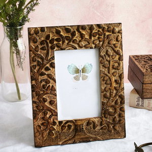 กรอบรูปไม้เนื้อแข็งทำมือ พรีเมียม สำหรับตั้งโชว์บนโต๊ะ เหมาะสำหรับบ้าน สำนักงาน ห้องนั่งเล่น ดีไซน์หรูหรา คลาสสิก ทันสมัย สไตล์เรียบง่าย - Product Image 1