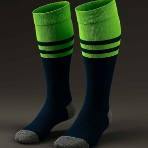 High Quality Thin Youth Spring Custom Soccer Crew Socks with Breathable Design Logos Wholesale Pricing - Product Image 3