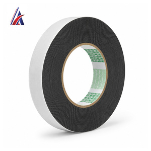 Great Quality Malaysia Seller Double Side Black Foam Tape Strong Mounting Adhesive <b>Roll</b> for Automotive Door Plate Signage - Product Image 1