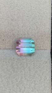 Natural Tourmaline Gemstone Emerald Cut Loose Stone Genuine Faceted Tourmaline For Fine Jewelry Making - Product Image 1