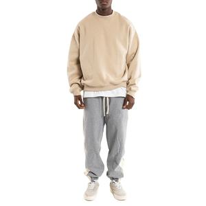 Sudadera privada sólida de algodón 100% de lujo para hombre, diseño de invierno con cordón bordado personalizado de alta calidad para primavera - Product Image 5