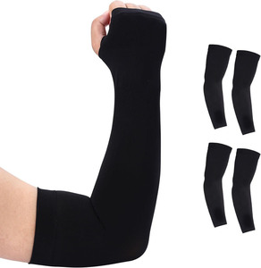 Manchons de bras pour hommes et femmes, pour le cyclisme, le baseball, la course à pied, séchage rapide, respirants, protection UV - Product Image 2