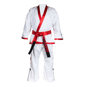 Uniformes de Taekwondo BJJ de Alta Calidad, Tela Transpirable de Poliéster/Algodón de 360g, Personalizables con Logotipo Frontal para Hombres Adultos - Product Image 2