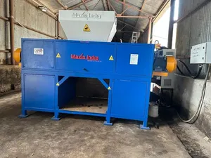 Elite Municipal Solid Waste Shredder <b>Machine</b> Double Shaft Semi Automatic Heavy Duty Plastic Crushing System for Commercial - Product Image 6