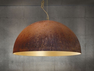 Lampe suspendue moderne en fer et aluminium de luxe industriel, durable, METAL WAVE, montage au plafond, décoration intérieure/extérieure, restaurants - Product Image 6