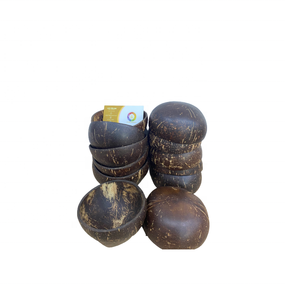 ชามเปลือกมะพร้าวทำมือจากเวียดนาม – ภาชนะบนโต๊ะอาหารสไตล์เรียบง่ายสำหรับรับประทานอาหารและตกแต่ง - Product Image 1