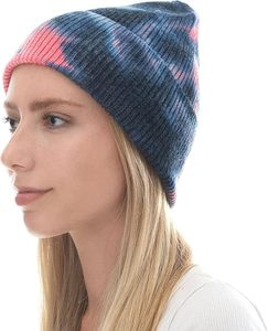 Nuevo Gorro de Punto Acrílico 100% para Mujer, Estilo Invernal, con Logotipo Personalizado, Degradado Tie-Dye, Hilo de Camuflaje, Bordado 3D, Inspirado en la Playa - Product Image 3