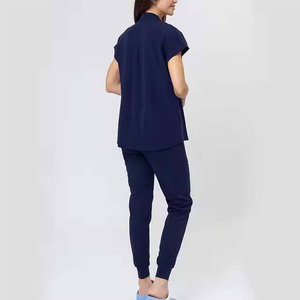 Eco Friendly High-quality Knitted Quick-drying Seamless Fusing Hospital Scrub Uniforms <b>Doctors</b> Nurses Customized - Product Image 5