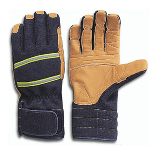 Gants de travail en cuir de vachette pour hommes, résistants aux coupures et aux chocs, anti-vibrations, pour le sauvetage - Product Image 6
