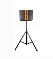 Système audio professionnel avec double enceinte active de 6 pouces, DSP et subwoofer puissant pour spectacles en plein air et événements en direct