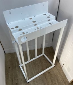 Commercial 20" housing stand type <b>RO</b> Filter <b>Bracket</b> Manual Power Source Made in Taiwan for Industrial Water Filter Applications - Product Image 2