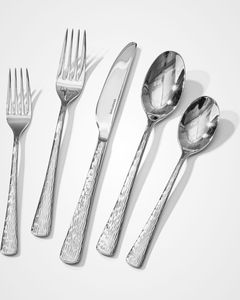 Juego de cubiertos de acero inoxidable personalizado con grabado de logotipo para restaurante, hotel, regalo de boda y promocional - Product Image 1