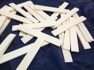 Núcleos y surcos de guitarra de hueso de búfalo ecológicos de ILAHI, pulidos, cuadrados, de alta calidad - Product Image 3