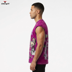 Gym Clothing Men Sleeveless Muscle Shirt Stringer Tank Top Fitness Basketball <b>Running</b> <b>Singlet</b> Quick Dry Breathable - Product Image 6