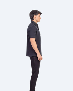 Camiseta Polo de Golf Transpirable de Manga Corta para Hombre, Diseño OEM Nuevo con Logotipo Personalizado, 100% Algodón, Alta Calidad, Venta al Por Mayor - Product Image 4
