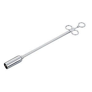 Pistolet de bolusserie en acier inoxydable pour bétail, nouveau modèle, pour bolus et capsules, pour animaux de grande taille, 13 pouces, instrument vétérinaire, poussoir de pilules pour moutons et veaux - Product Image 1