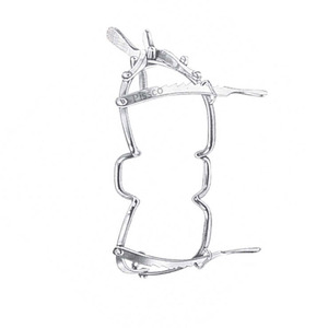 PISSCO Dental Mouth Gag Surgical Mouth Gag Dental Mouth Opening <b>Instrument</b> Oral Surgery Mouth Gag Stainless Steel Mouth Gag - Product Image 1