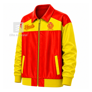Chaqueta cortavientos personalizada NSPDK Sorority con logo bordado en azul y dorado, estilo casual para mujer con forro de poliéster. - Product Image 2