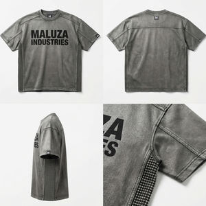 Camiseta de Algodón a Rayas, Teñida con Hilo, Rayas Horizontales, Estilo Náutico Clásico, Verano, Casual, Transpirable, Oversize, Estilo Urbano, para Hombre - Product Image 6