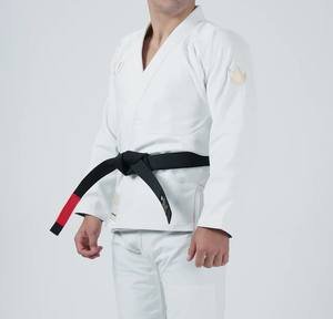 BRIGHT WAY INTERNATIONAL 2026 Kimono de BJJ con Logotipo Frontal Elástico, 100% Algodón, 460 g/m², Transpirable, Personalizado, Unisex, Artes Marciales, Servicio OEM - Product Image 2