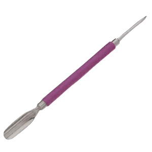 Juego de Manicura Profesional de 4 Piezas en Rosa Intenso, Kit de Cuidado de Uñas con Herramientas de Acero Inoxidable, Estuche de Viaje, Cortaúñas, Pinzas y Lima - Product Image 4
