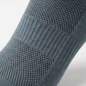Crew <b>Socks</b> Solid Color Knitted <b>Breathable</b> Running <b>Socks</b> for Adults Spring Season Standard Thickness - Product Image 5