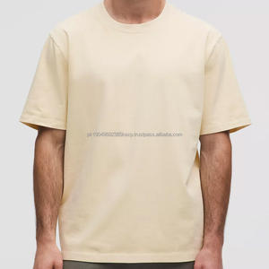 เสื้อยืดแขนสั้นผู้ชาย เสื้อยืดเจอร์ซีย์ฤดูร้อน เสื้อยืดผ้าฝ้ายออร์แกนิคสำหรับผู้ชาย เสื้อยืด O-neck แบบกำหนดเอง ขายส่ง - Product Image 5