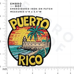 Patch Héritage Porto Rico, Cool Porto Rico - Product Image 2