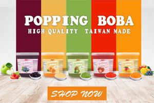 KEI FU Tangy Green Apple <b>Popping</b> Boba Ready to Eat Intense Sour Bursting <b>Pearls</b> Bottle Packaged for Iced Beverages - Product Image 6