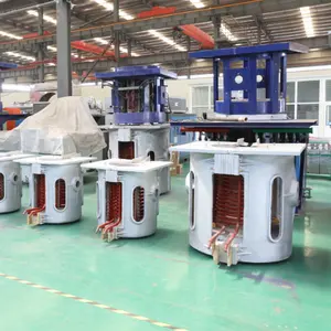 New Product 2023 Customized Provided Hongteng Steel Smelting Machine 3 Phase 380V Induction Melting Furnace Long Service Life