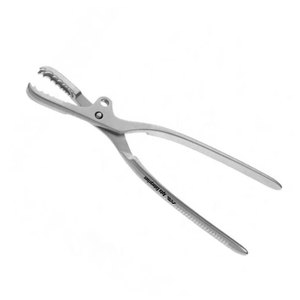 Pinzas de Sujeción Ósea Farabeuf de Acero Inoxidable de 230 mm o 250 mm, Instrumento Quirúrgico Ortopédico y de Neurocirugía para Fijación Ósea - Product Image 1