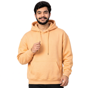 Factory Direct custom men hoodies custom boxy fit <b>hoodie</b> embroidered logo independent clothing brand hoodies - Product Image 2