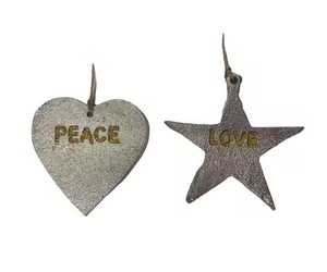 Decorative Metal Holiday <b>Tree</b> <b>Ornament</b> for Winter Celebration Displays - Product Image 1