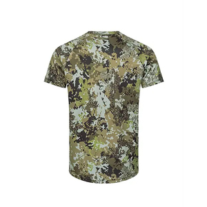 Men's Lightweight Breathable Soft Shell Hunting Outdoor Sports T-Shirt with <b>Woodland</b> Pattern - Product Image 2