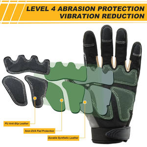 Gants de mécanicien robustes, résistants aux coupures, gants de sécurité anti-chocs TPR - Product Image 3